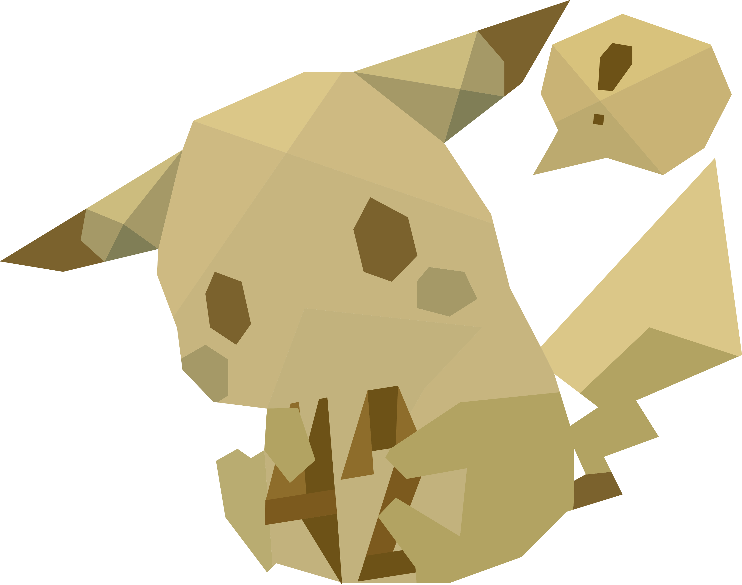 A polyline drawing of a pikachu holding the number 42.